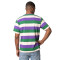 Maglietta FILA Taichung Striped Shoulder Tee