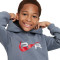 Felpa Nike Sportswear Air Print Hoody Fleece Bb da Bambino
