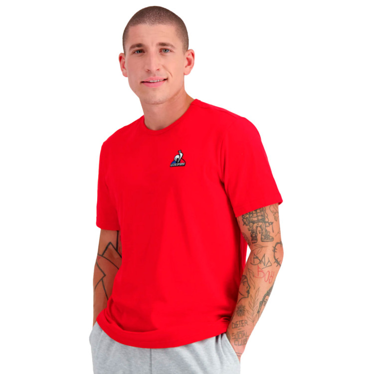 Le Coq Sportif ESS Tee SS N°1 M Grigio / Chiné - Abbigliamento T-shirt maniche corte Uomo 28,99