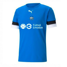 Maglia teamRISE m/c Niño CE Roda de Ter Entrenamiento Electric Blue Lemonade-Black-White