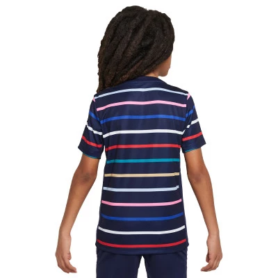 Maglietta Francia Pre-Match Euro 2024 per bambini