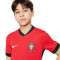 Maglietta Nike Portogallo prima divisa Euro 2024 per bambini