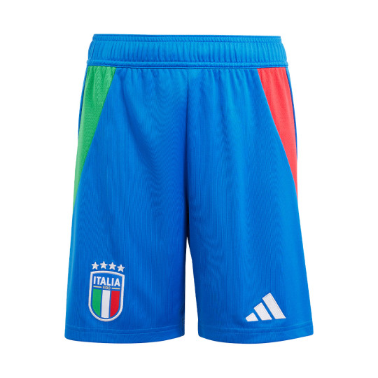 Pantaloncini adidas Italia Away Kit Euro 2024 per Bambini Azzurro