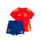 Completo adidas Spagna Home Kit Euro 2024 per Neonati