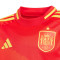 Completo adidas Spagna Home Kit Euro 2024 per bambini