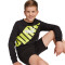 Felpa Puma Power Graphic Crew per bambini