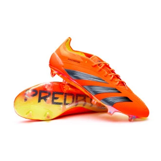Scarpe Predator Elite L FG Solar Red-Core Black-Team Solar Yellow