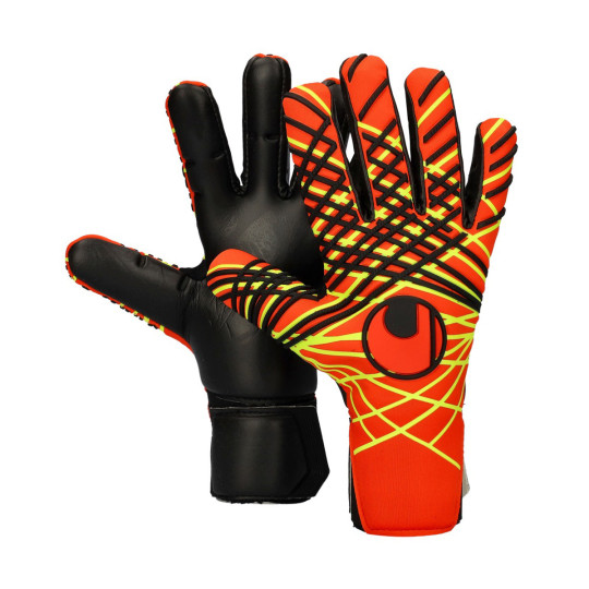 Guanti Da Portiere Uhlsport Absolutgrip Tight – Per Bambini E Ragazzi, Presa Eccellente E Chiusura Dual Fix