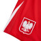 Pantaloncini Nike Polonia Home Europei 2024 da Bambino