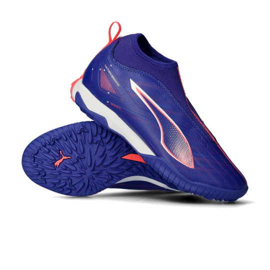 Scarpe Puma Ultra 5 Match+ LL Turf+ Mid da Bambino