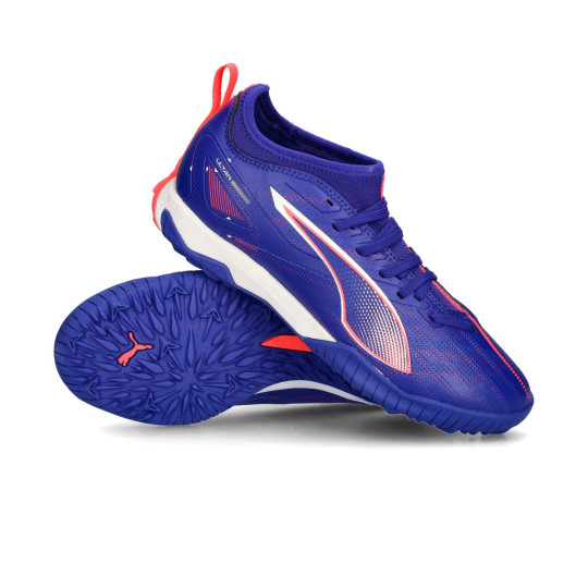Scarpe Puma Ultra 5 Match Turf+ Mid da Bambino