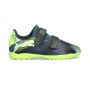Future 7 Play Turf a Strappo da Bambino-Gray Skies-Elektro Purple-Fizzy Apple-White