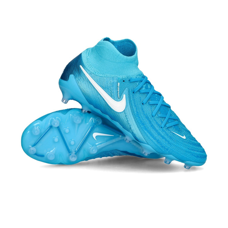 Scarpe Nike Phantom Luna II Elite AG-Pro Blue Fury-White