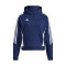 Felpa adidas Con Capucha Tiro 24 Cotton  Mujer