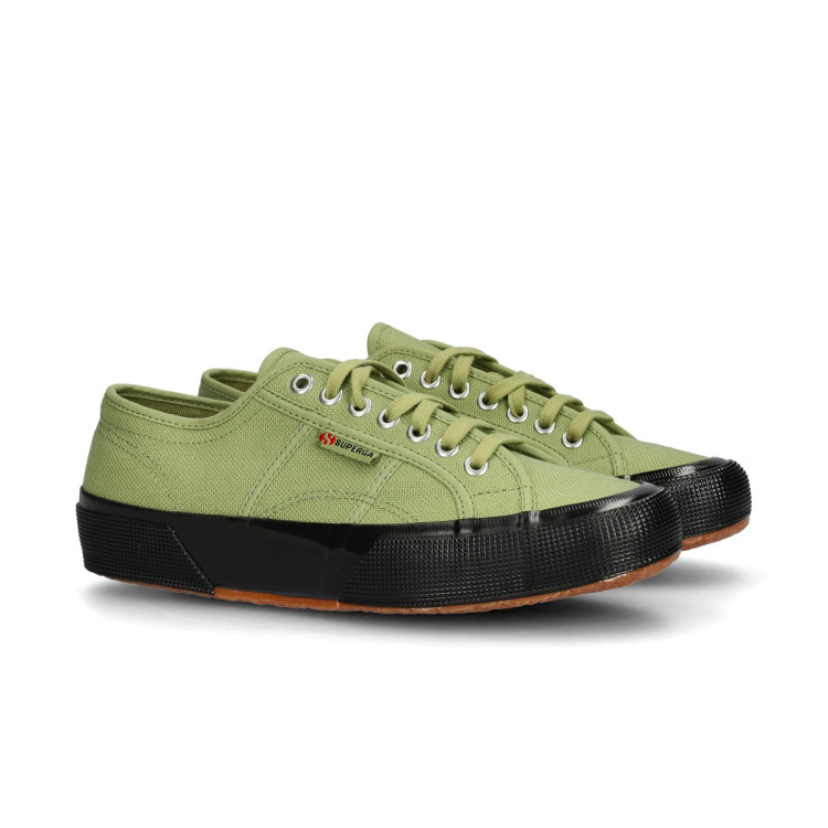 Scarpe Superga 2750 Og Green Salvia-Black Fútbol Emotion The Pitch
