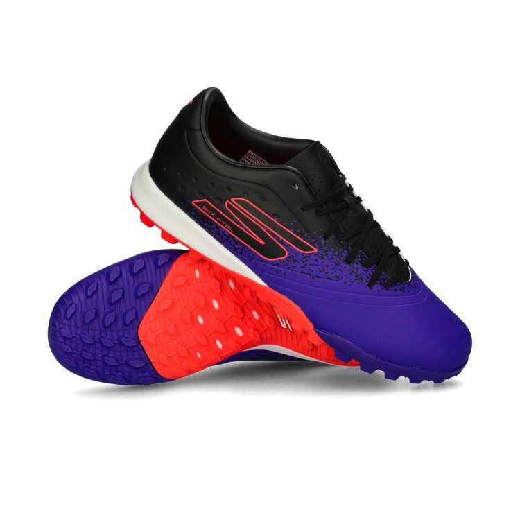 Scarpe Skechers Razor Gold Turf Viola Fútbol Emotion The Pitch