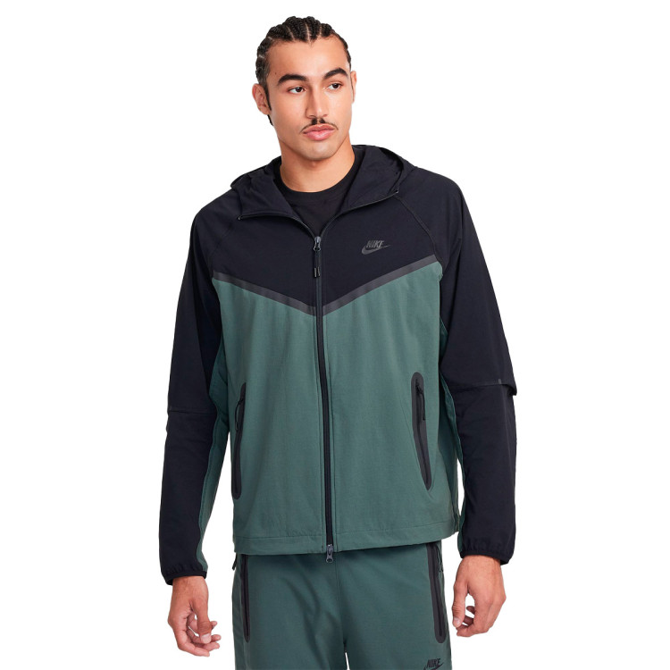 Giacca Nike Tech Woven Windrunner Vintage Green-Black-Black
