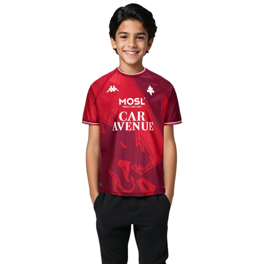 Maglia Kappa Abou Pro 8 FC Metz – Unisex Adulto – Verde/Bianco/Nero
