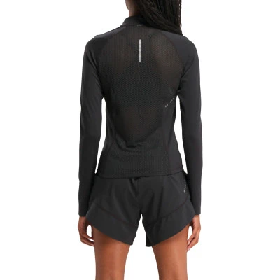 Felpa Running 1/4 Zip da Donna