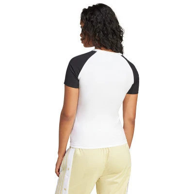 Maglietta Adicolor Raglan Slim 3 strisce da Donna