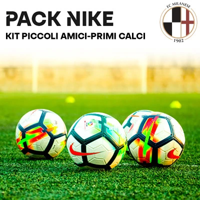 Pack FC Milanese 1902 Kit Piccoli Amici-Primi Calci