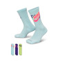 Everyday Crew (3 Paia) Sport 144-Glacier Bluehyper Pink-Court Purplehyper P