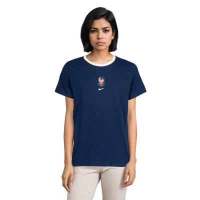 Maglietta Francia Fanswear Europei femminili 2025 da Donna