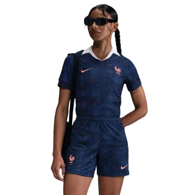 Pantaloncini Francia Home Europei femminili 2025 da Donna