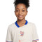 Maglia Nike Francia Away Europei femminili 2025 da Bambino