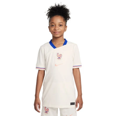 Maglia Francia Away Europei femminili 2025 da Bambino
