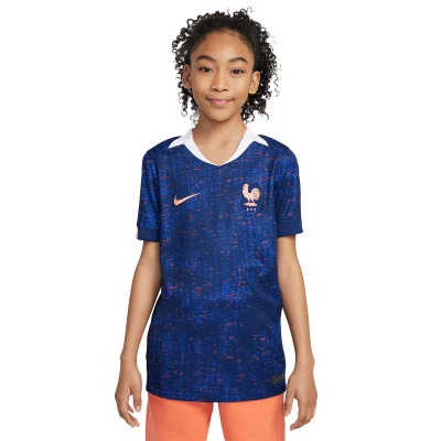 Maglia Francia Home Europei femminili 2025 da Bambino