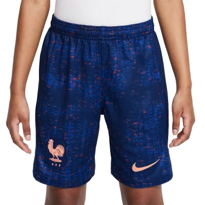Pantaloncini Francia Home Europei femminili 2025 da Bambino
