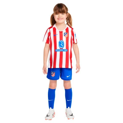 Completo Atlético de Madrid Home Kit 2025-2026 da Bambino