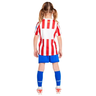 Completo Atlético de Madrid Home Kit 2025-2026 da Bambino
