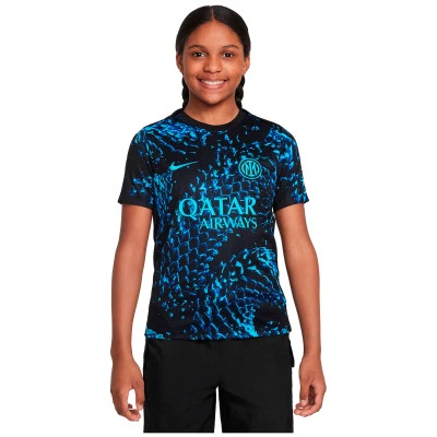 Maglia Inter Pre-Match 2025-2026 da Bambino