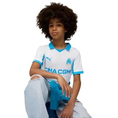 Maglia Olympique Marsella Primera Equipación 2025-2026 Niño