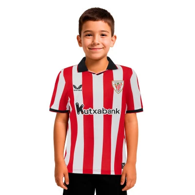 Maglia Athletic Club Bilbao Home 2025-2026 da Bambino