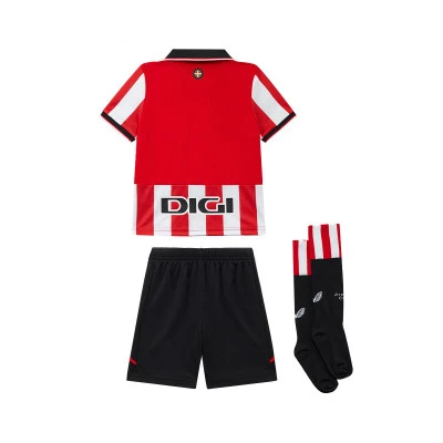 Completo Athletic Club Bilbao Home Kit 2025-2026 da Bambino