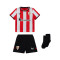 Completo Castore Athletic Club Bilbao Home Kit 2025-2026 da Neonato