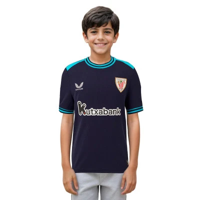Maglia Athletic Club Bilbao Away 2025-2026 da Bambino