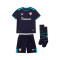 Completo Castore Athletic Club Bilbao Away 2025-2026 da Bambino