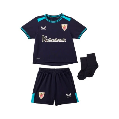 Completo Athletic Club Bilbao Away Kit 2025-2026 da Neonato