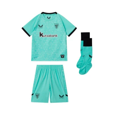 Completo Athletic Club Bilbao Third Kit 2025-2026 da Bambino