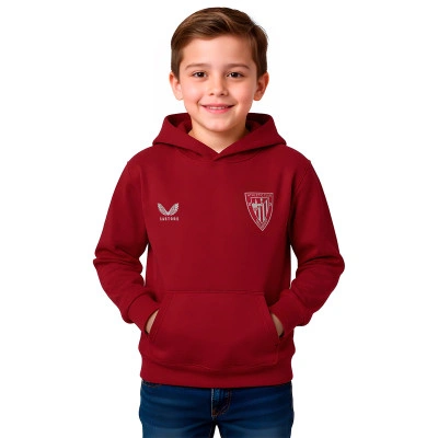 Felpa Athletic Club Bilbao Fanswear 2025-2026 da Bambino