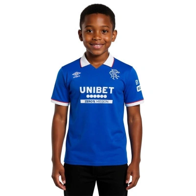 Maglia Glasgow Rangers Home 2025-2026 da Bambino