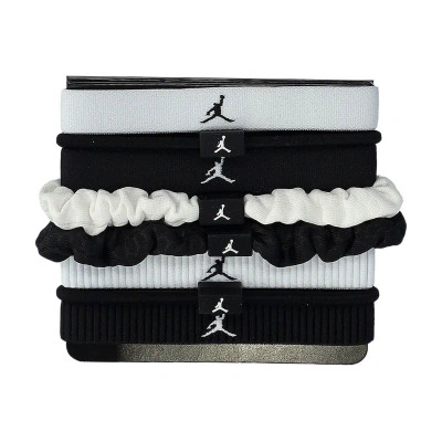 Fascetta Jordan Elastic Sport Mixed Width Hair Ties 8 Pk