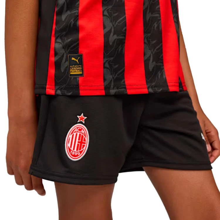 pantalon-corto-puma-ac-milan-primera-equipacion-2025-2026-nino-black-for-all-time-red-2