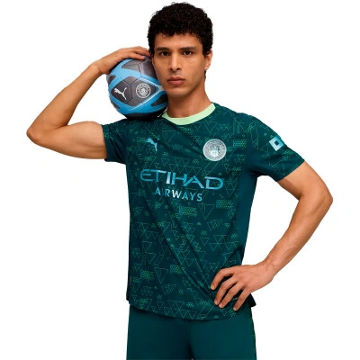 Maglia Authentic Manchester City Fourth 2025-2026