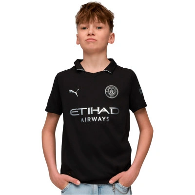Maglia Manchester City Segunda Equipación 2025-2026 Niño