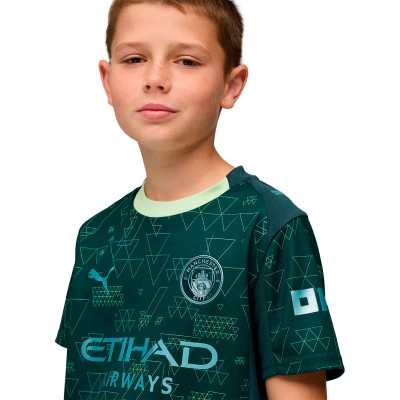 Maglia Manchester City Fourth 2025-2026 da Bambino